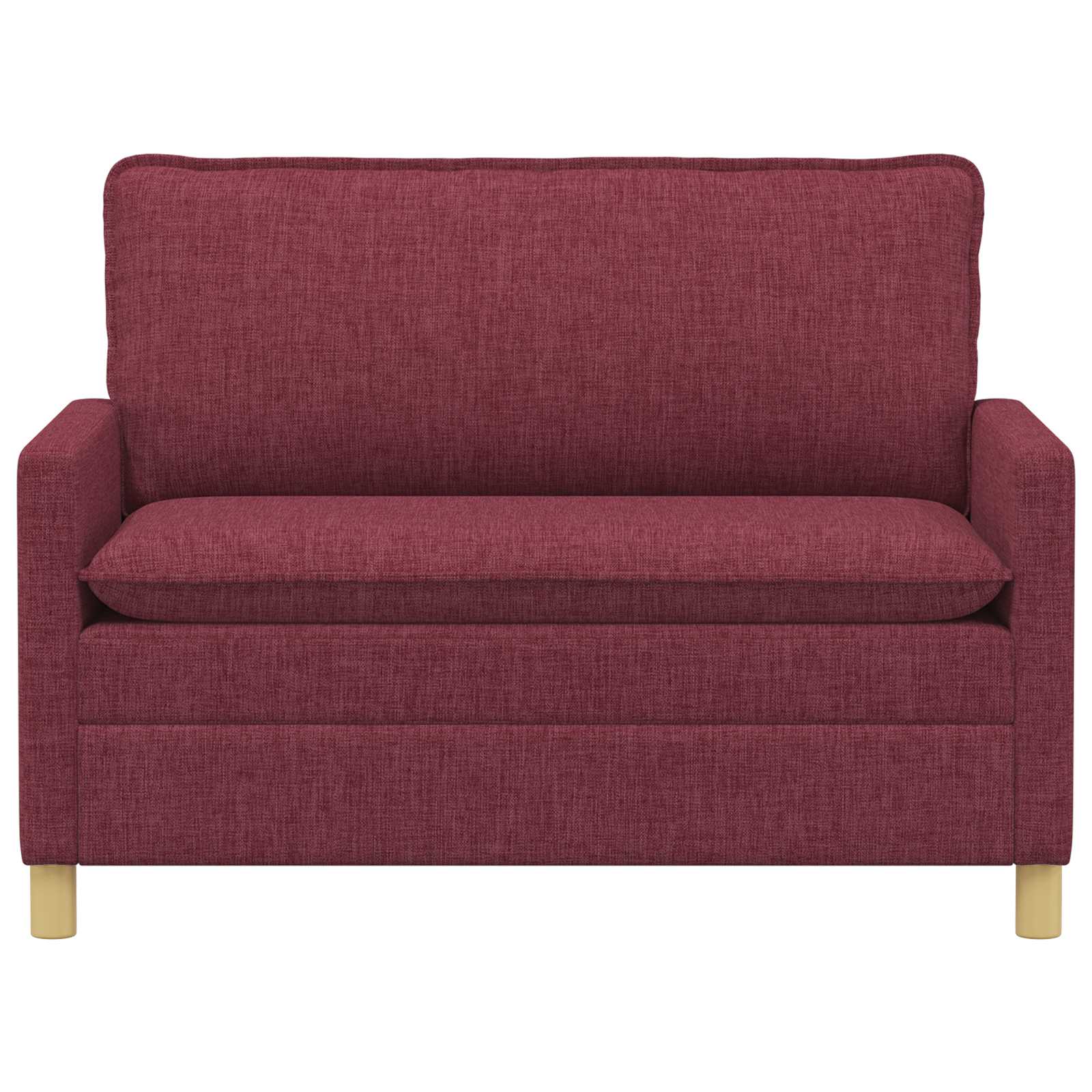 Bank Wijnrood 126 x 81 x 87,5 cm Stof