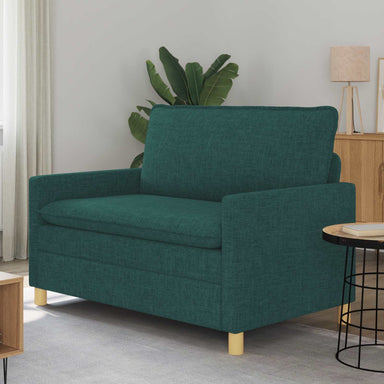 Bank Donkergroen 126 x 81 x 87,5 cm Stof