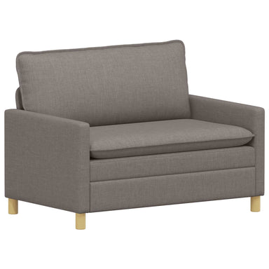 Bank Taupe 126 x 81 x 87,5 cm Stof