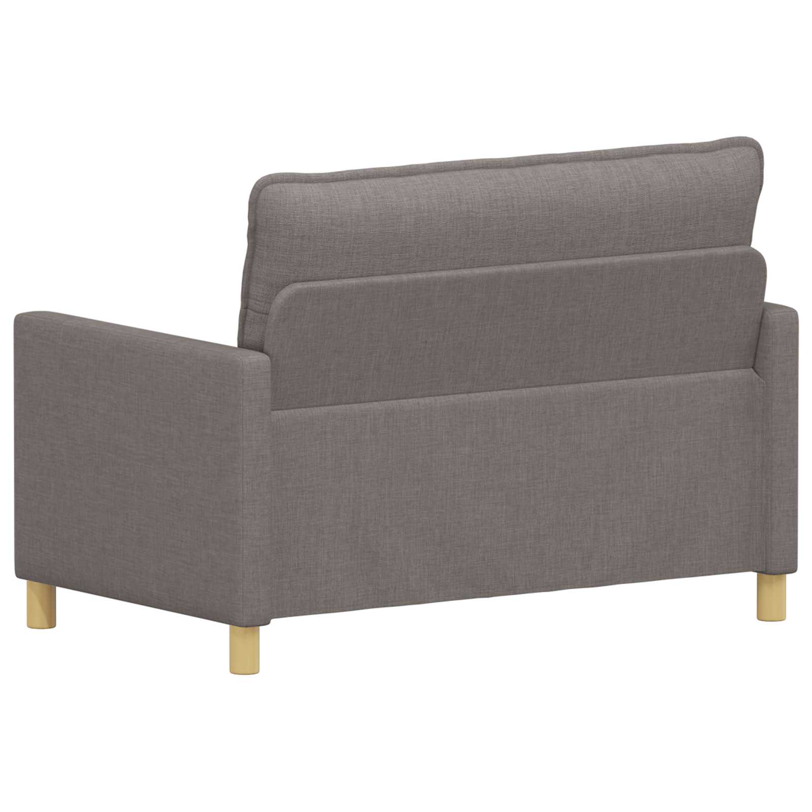 Bank Taupe 126 x 81 x 87,5 cm Stof