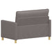 Bank Taupe 126 x 81 x 87,5 cm Stof