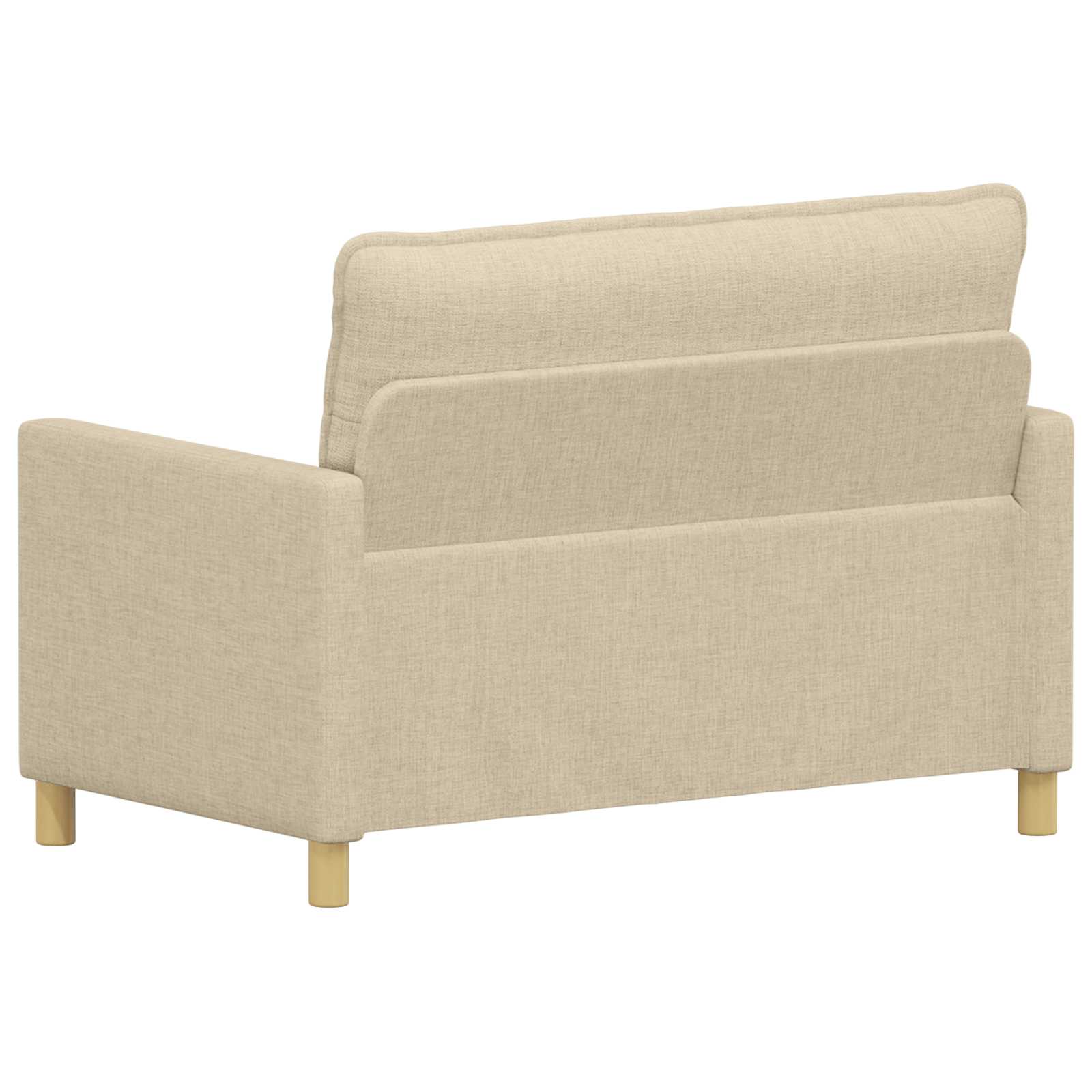 Bank Crèmekleurig 126 x 81 x 87,5 cm Stof