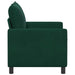 Bank Donkergroen 126 x 81 x 87,5 cm