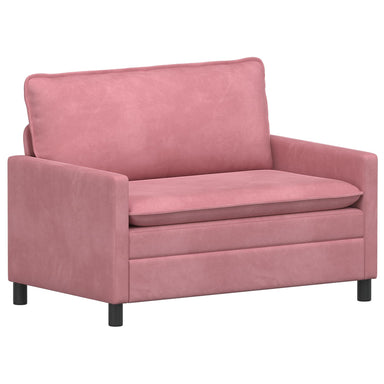 Bank Roze 126 x 81 x 87,5 cm Fluweel