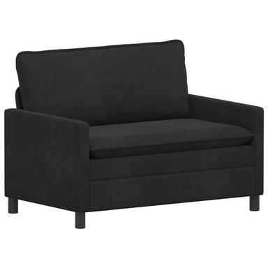Bank Zwart 126 x 81 x 87,5 cm Fluweel