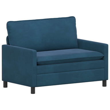 Bank Blauw 126 x 81 x 87,5 cm Fluweel