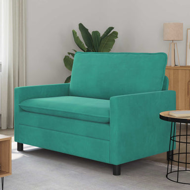 Bank Turquoise 126 x 81 x 87,5 cm Fluweel