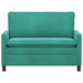 Bank Turquoise 126 x 81 x 87,5 cm Fluweel