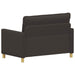 Bank Donkergrijs 126 x 81 x 87,5 cm Stof