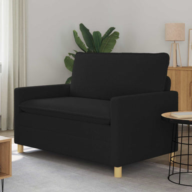 Bank Zwart 126 x 81 x 87,5 cm Stof