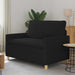Bank Zwart 126 x 81 x 87,5 cm Stof