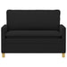 Bank Zwart 126 x 81 x 87,5 cm Stof