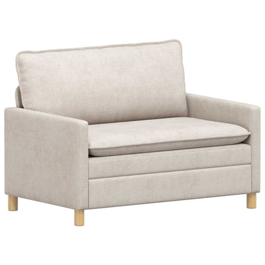 Bank Crèmekleurig 126 x 81 x 87,5 cm Polyester