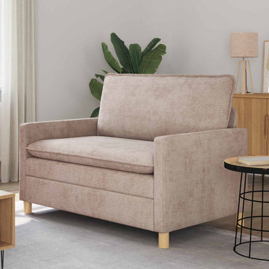 Bank Beige 126 x 81 x 87,5 cm Polyester