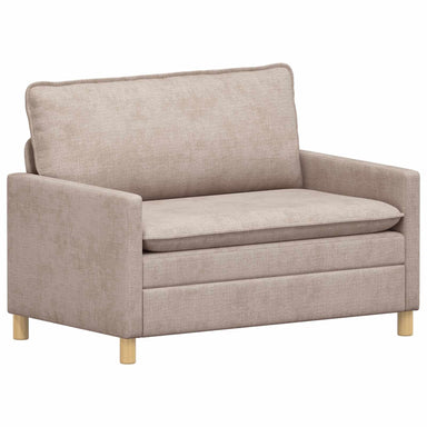 Bank Beige 126 x 81 x 87,5 cm Polyester