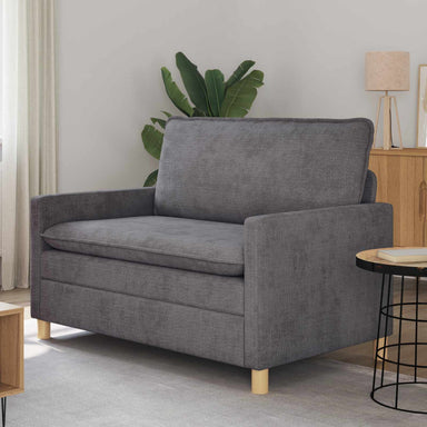 Bank Donkergrijs 126 x 81 x 87,5 cm Polyester