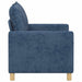 Bank Blauw 126 x 81 x 87,5 cm Polyester
