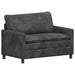 Bank Donkergrijs 126 x 81 x 87,5 cm Polyester