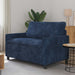 Bank Marineblauw 126 x 81 x 87,5 cm Polyester