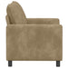 Bank Taupe 126 x 81 x 87,5 cm Polyester
