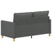 Bank Donkergrijs 156 x 81 x 87,5 cm Stof