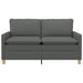 Bank Donkergrijs 156 x 81 x 87,5 cm Stof