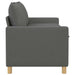 Bank Donkergrijs 156 x 81 x 87,5 cm Stof