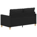 Bank Zwart 156 x 81 x 87,5 cm Stof