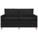 Bank Zwart 156 x 81 x 87,5 cm Stof