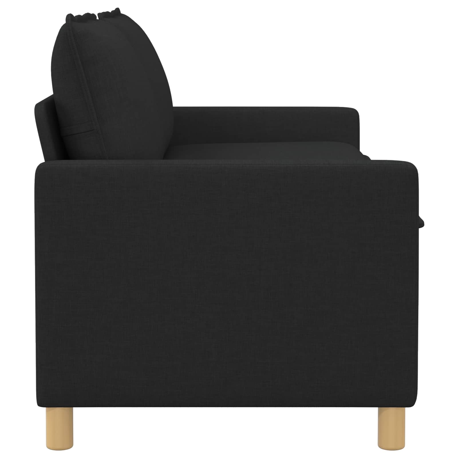 Bank Zwart 156 x 81 x 87,5 cm Stof