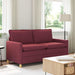 Bank Wijnrood 156 x 81 x 87,5 cm Stof