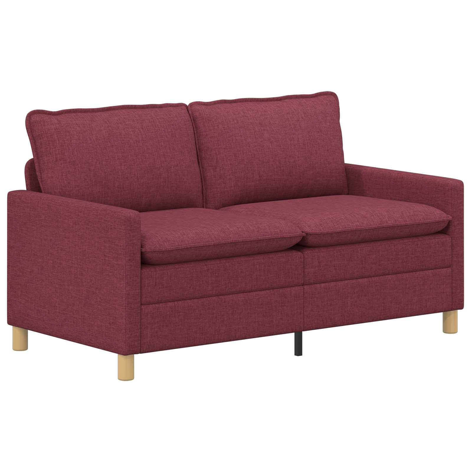 Bank Wijnrood 156 x 81 x 87,5 cm Stof