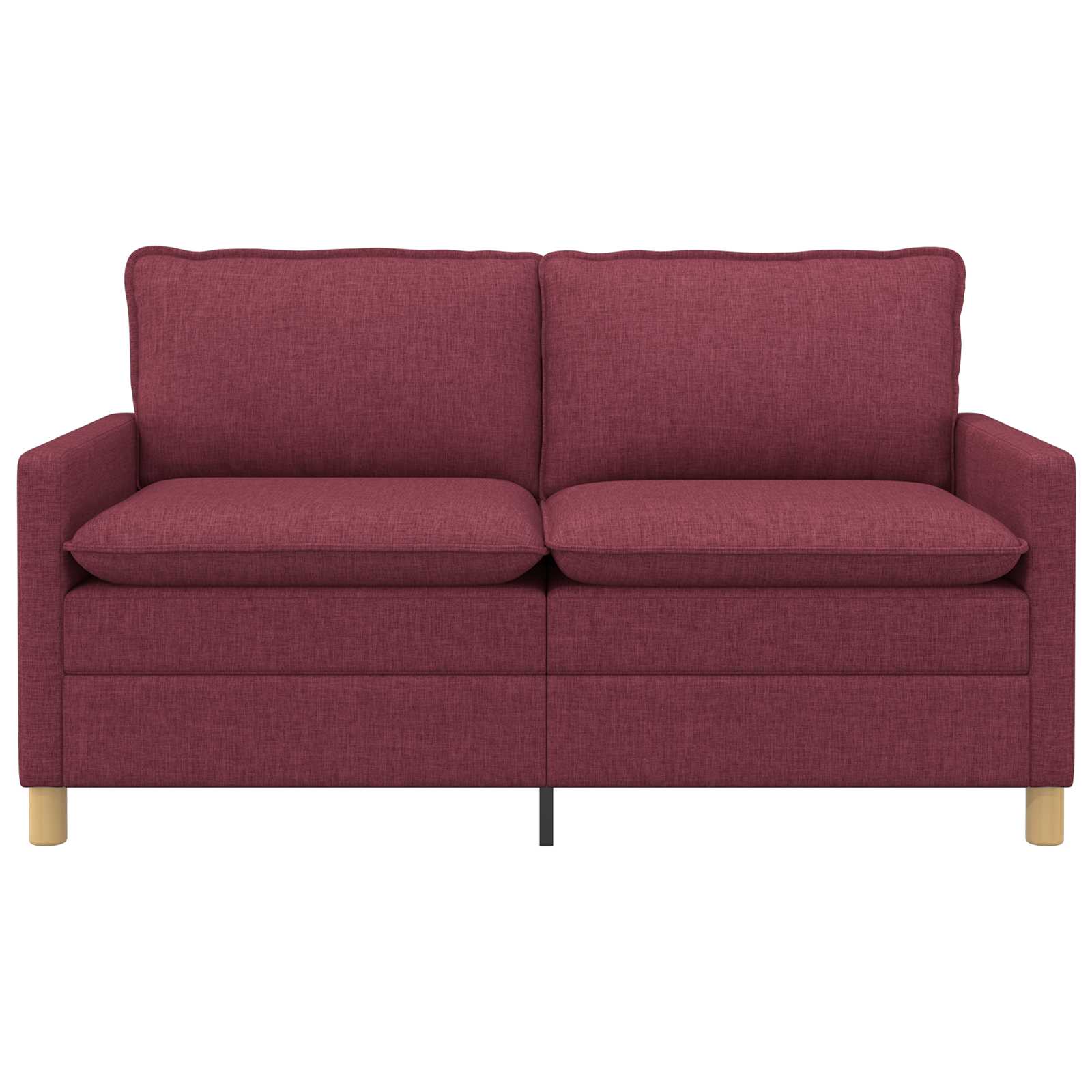 Bank Wijnrood 156 x 81 x 87,5 cm Stof