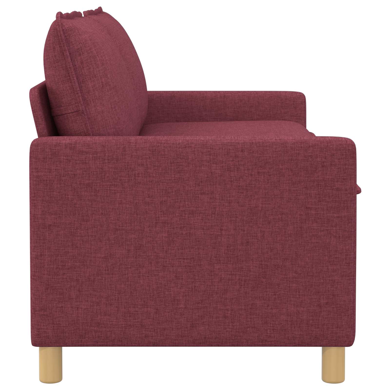 Bank Wijnrood 156 x 81 x 87,5 cm Stof