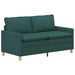 Bank Donkergroen 156 x 81 x 87,5 cm Stof