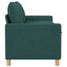 Bank Donkergroen 156 x 81 x 87,5 cm Stof