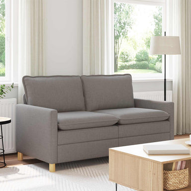 Bank Taupe 156 x 81 x 87,5 cm Stof