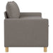 Bank Taupe 156 x 81 x 87,5 cm Stof