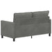 Bank Donkergrijs 156 x 81 x 87,5 cm Fluweel