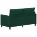 Bank Donkergroen 156 x 81 x 87,5 cm Fluweel