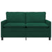 Bank Donkergroen 156 x 81 x 87,5 cm Fluweel