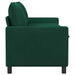 Bank Donkergroen 156 x 81 x 87,5 cm Fluweel