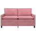 Bank Roze 156 x 81 x 87,5 cm Fluweel