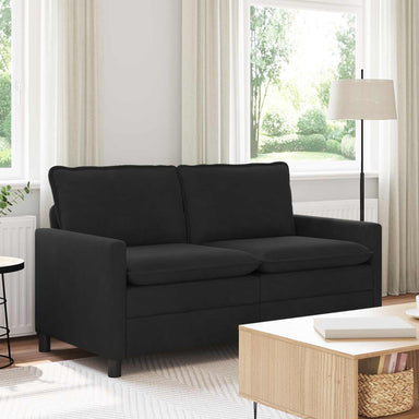 Bank Zwart 156 x 81 x 87,5 cm Fluweel