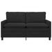 Bank Zwart 156 x 81 x 87,5 cm Fluweel