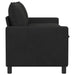 Bank Zwart 156 x 81 x 87,5 cm Fluweel