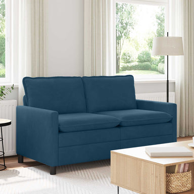Bank Blauw 156 x 81 x 87,5 cm Fluweel