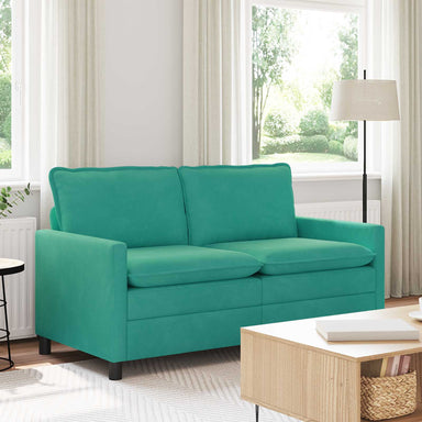 Bank Turquoise 156 x 81 x 87,5 cm Fluweel