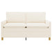 Bank Crèmekleurig 156 x 81 x 87,5 cm Stof