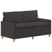 Bank Donkergrijs 156 x 81 x 87,5 cm Stof